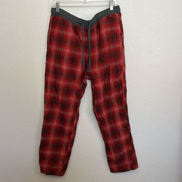 Eddie Bauer Plaid 100% Cotton Lounge Pant Size Large - Picture 5 of 7